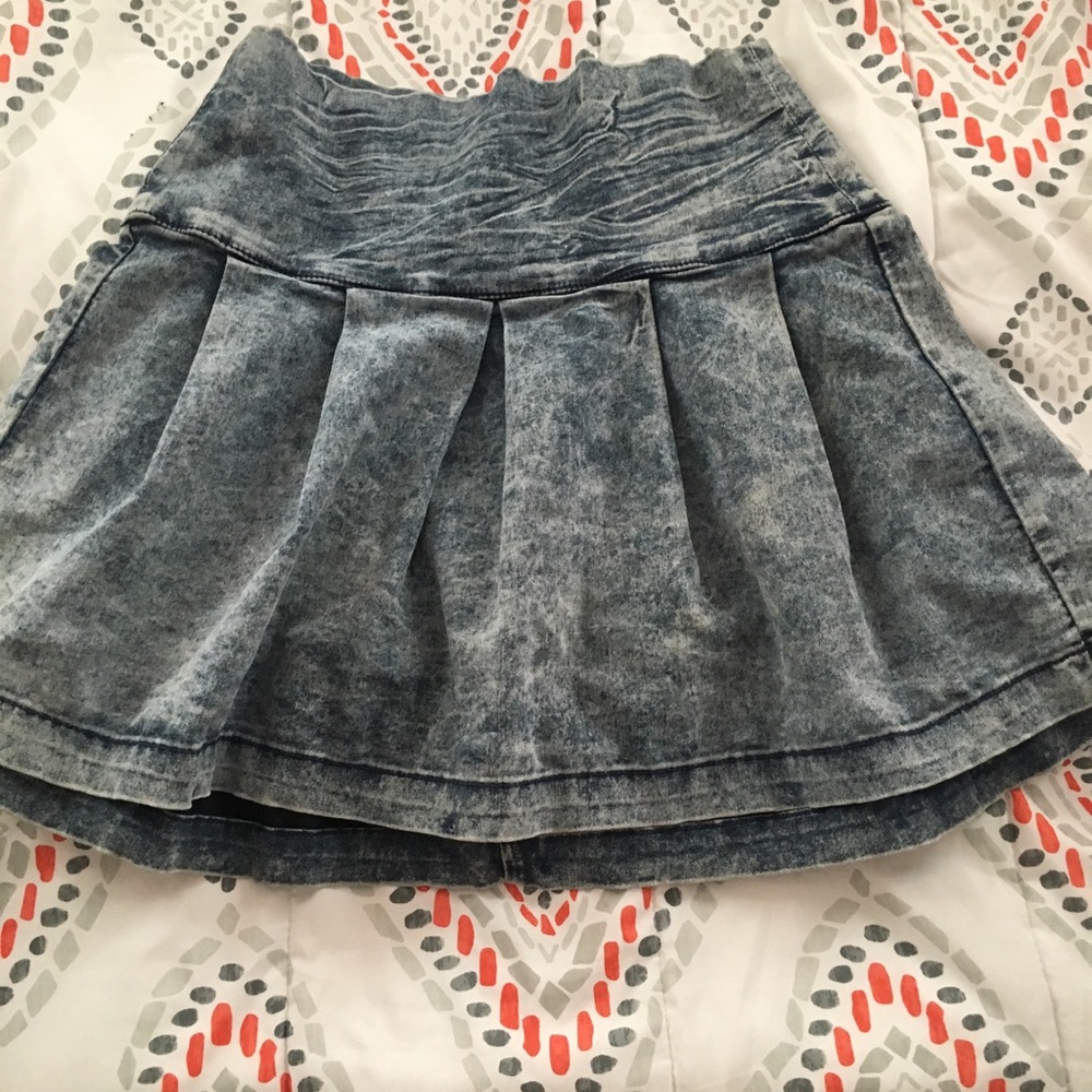 Blue jean skirt